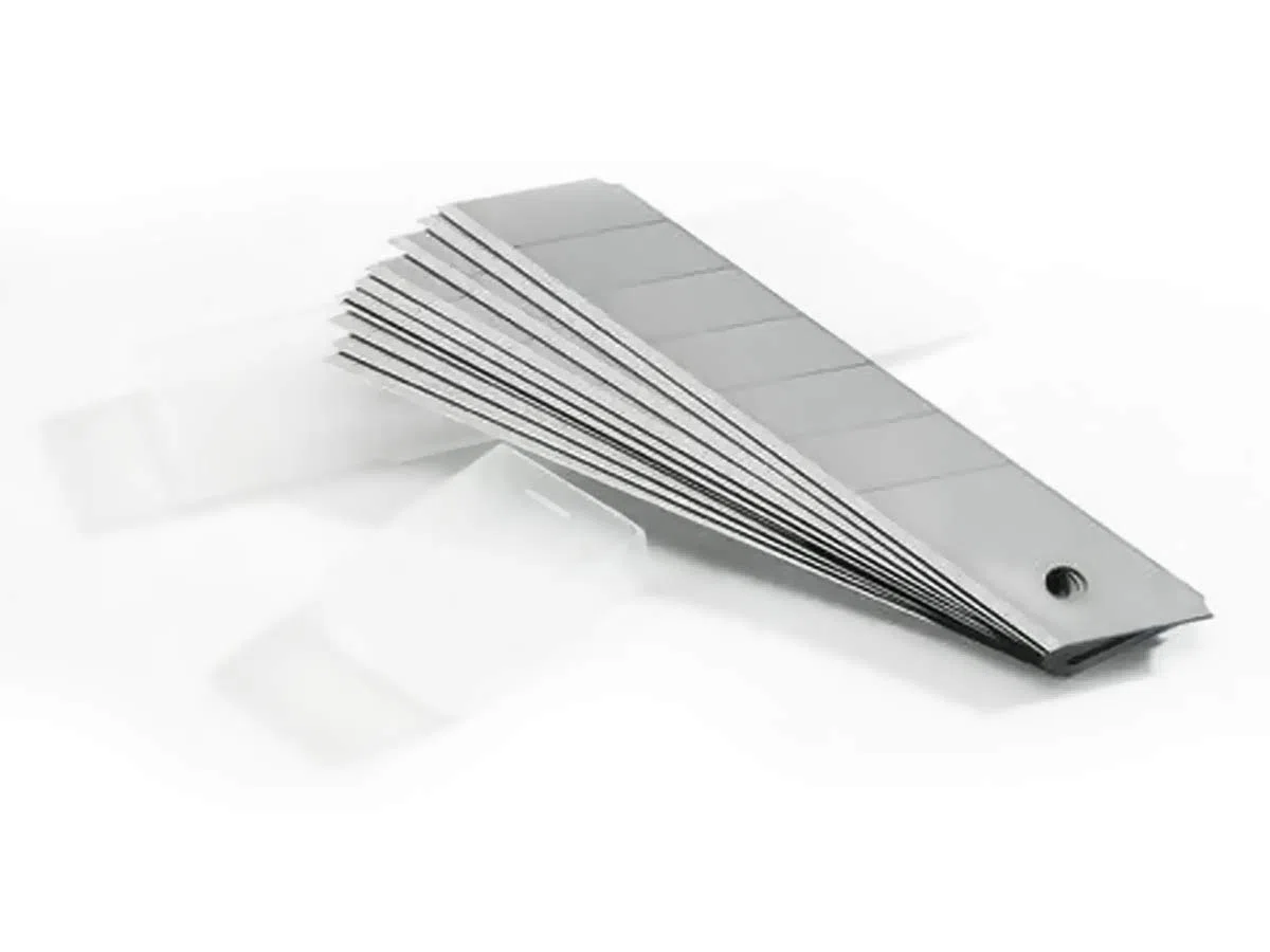 10 Pezzi Lame Cutter 25mm, Ricambio Lame Larghezza 25mm, Per Taglierini Grande (KMT)