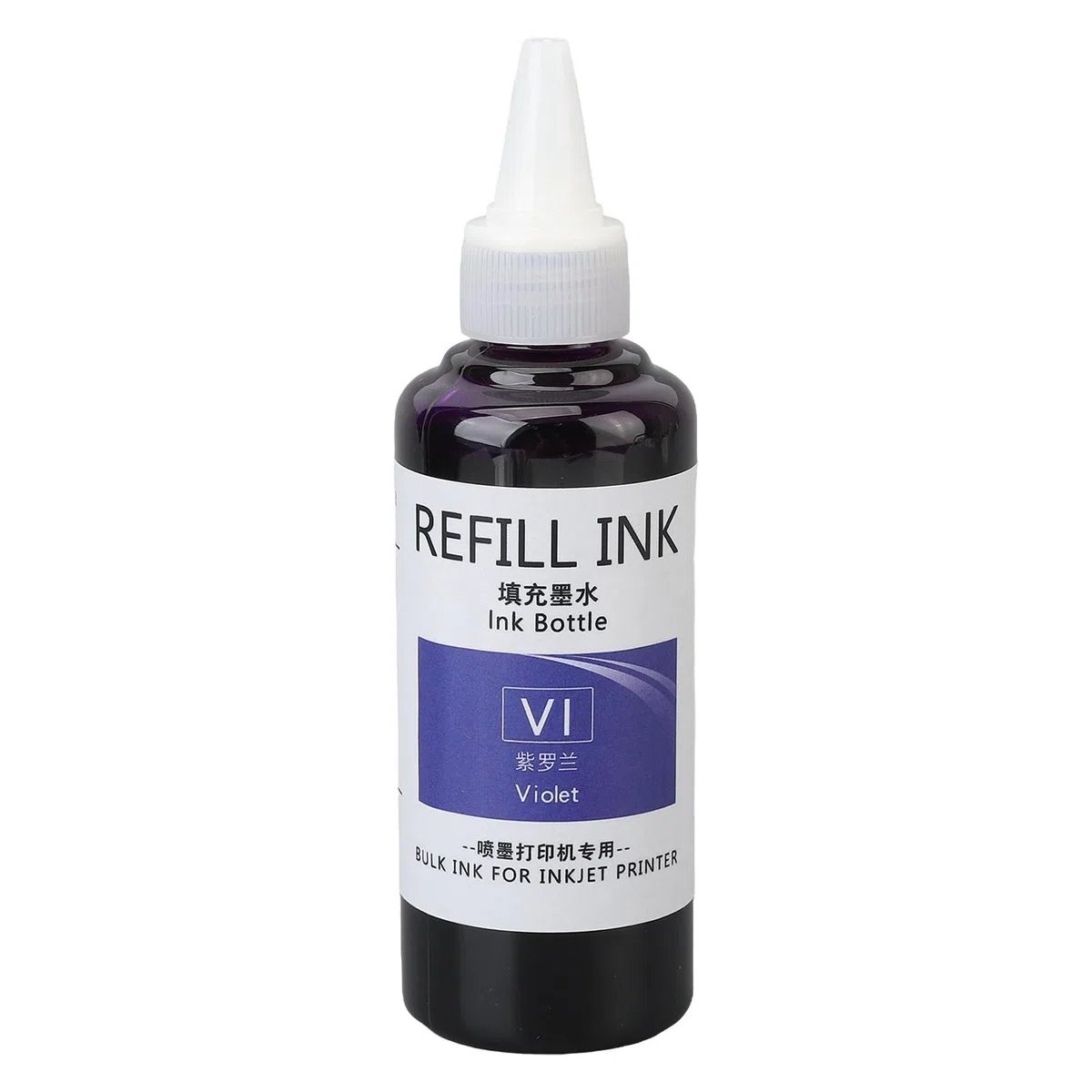 Asciugatura rapida, alta adesione 100ml timbro ricarica inchiostro veloce e ampiamente diffuso per uova, auto-colorante francobolli per affari, scuola e casa