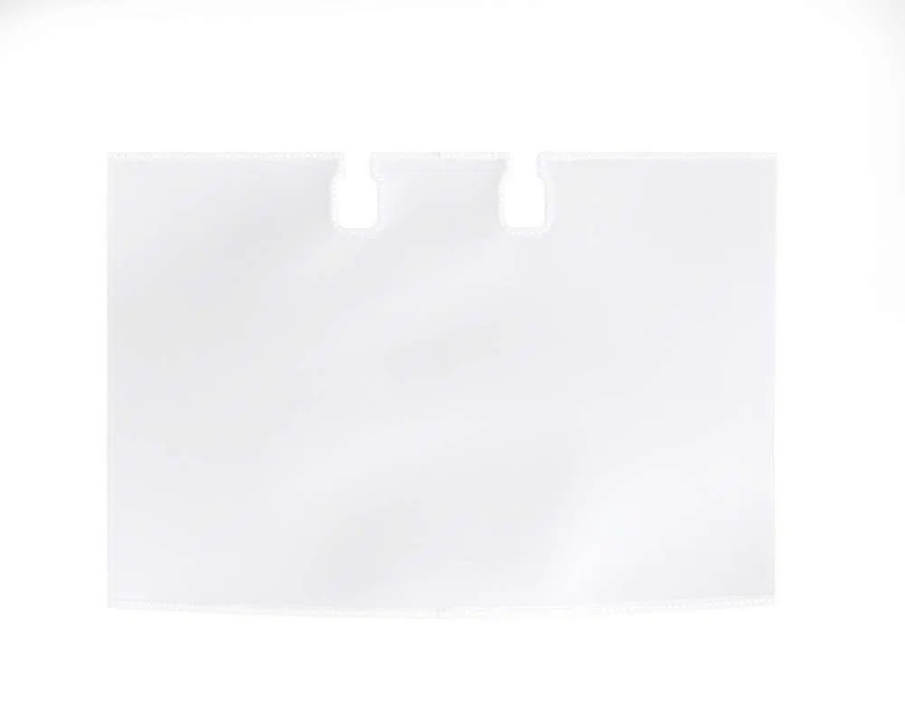 Durable 241819 - Set di estensione per schedari Visifix Flip, Visifix Desk, Visifix Cubo, trasparente, confezione da 40 buste