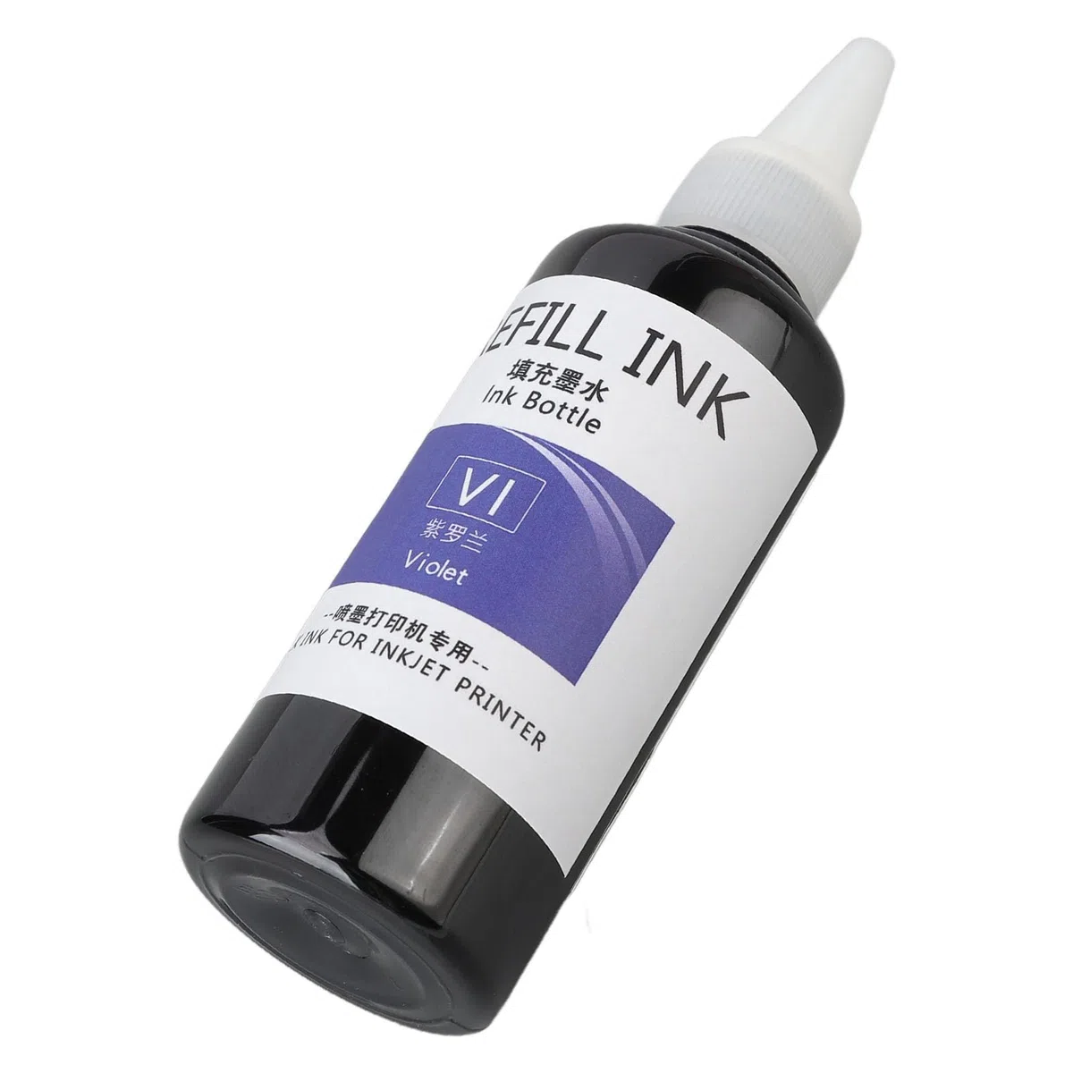 Asciugatura rapida, alta adesione 100ml timbro ricarica inchiostro veloce e ampiamente diffuso per uova, auto-colorante francobolli per affari, scuola e casa