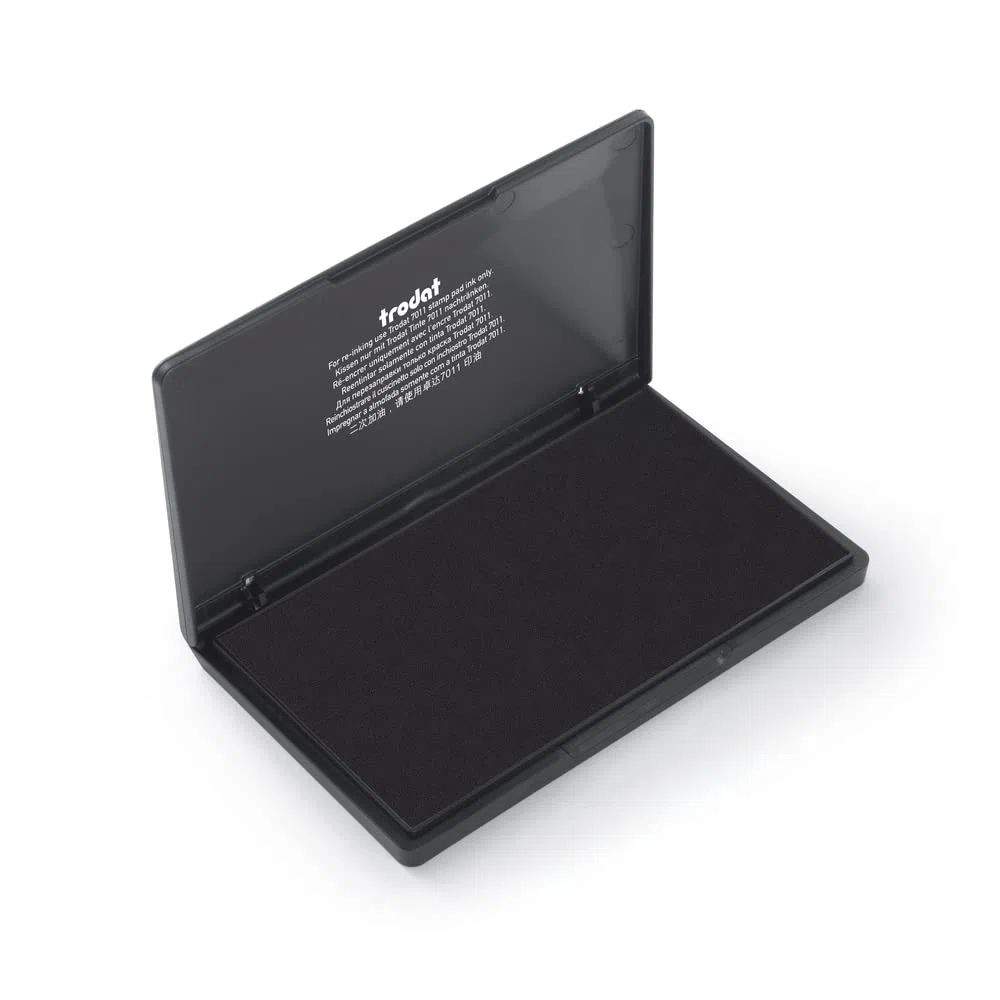 Trodat Cuscinetto 9053 per Timbri Manuale, 160 x 90 mm, Nero