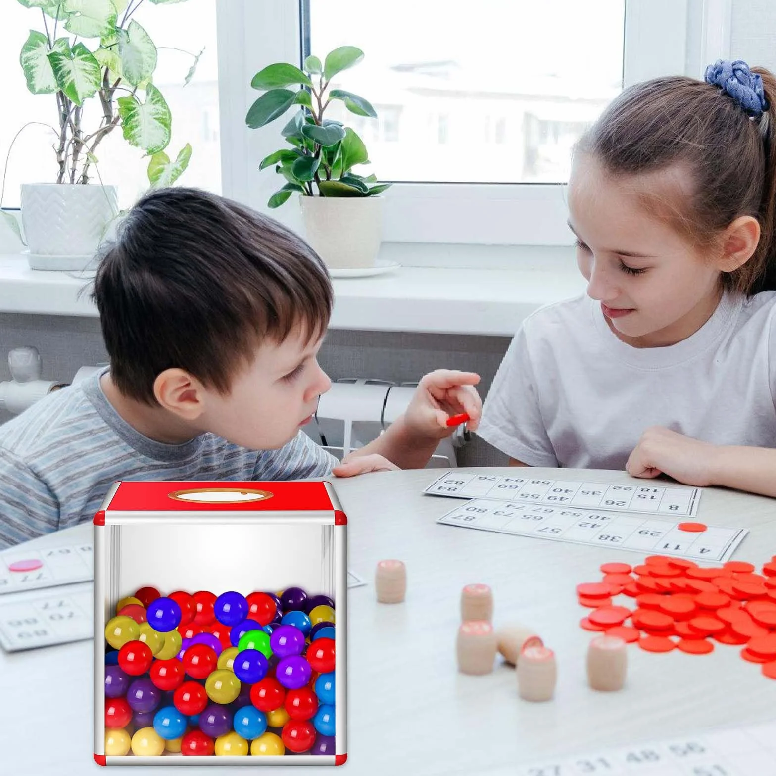 Scatola della Lotteria Trasparente in Acrilico da 25 cm - Tombola e Urne Elettorali Con Lega di Alluminio - Quadrata per Donazioni e Gioco