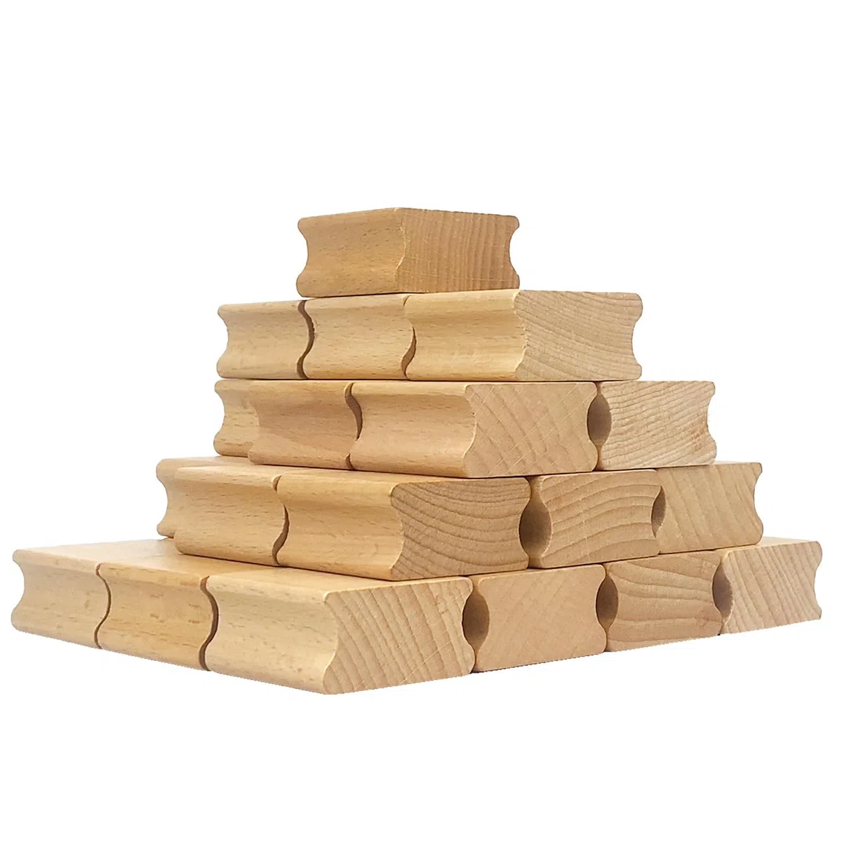 30 Pezzi Supporto in Legno per Timbro Vuoti 40x40mm Timbro in Legno Duro Vuoto Blocchi di legno Quadrati per Timbri per Gomma per Timbri fai da te, Artigianato