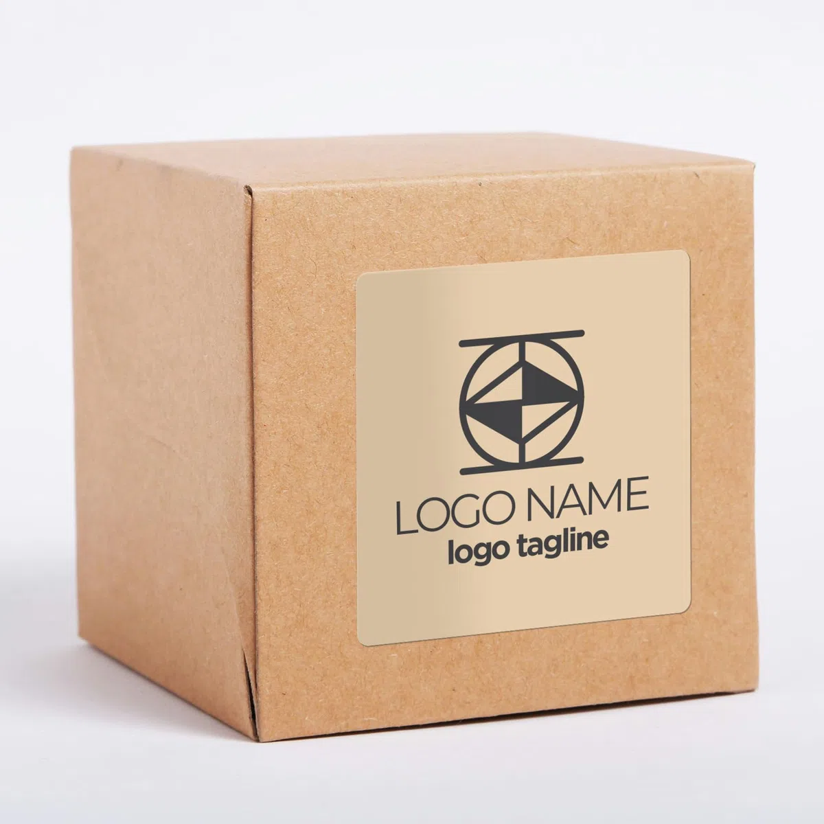 Etichette Termiche Cachi 50 X 50 mm Rotolo Vinile Impermeabile Adesivo Termico Quadrato Etichette Stampabili per Ufficio Designs Codice a Barre Spedizione 500 Pezzi