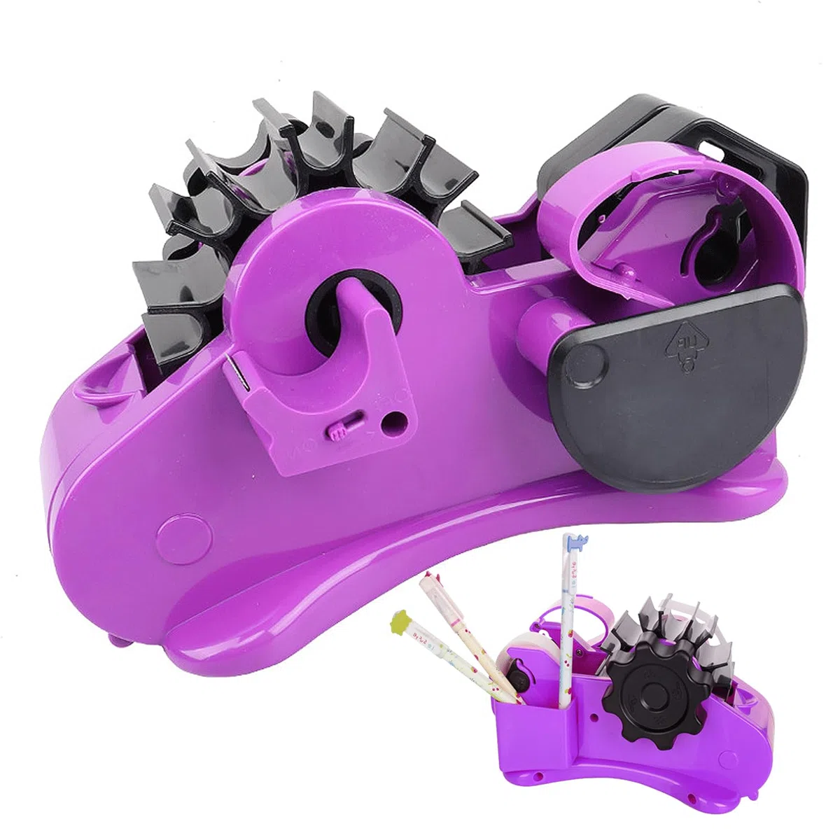Dispenser Nastro Adesivo, 35 mm Dispenser per Nastro Adesivo Pacchi, Distributore di Nastri,Dispenser Strisce Adesive,Portarotolo Nastro Adesivo,Porta Scotch da Scrivania