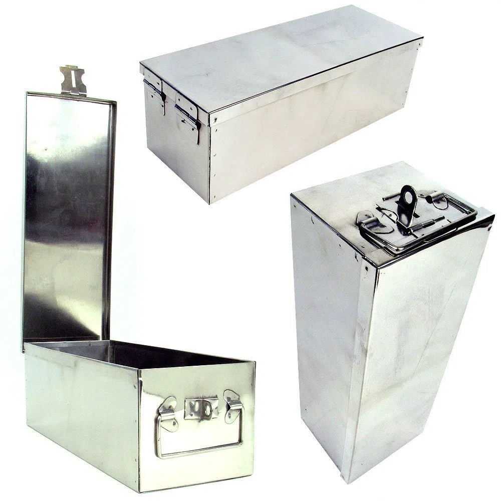 Stalwart 75-005 - Scatola con serratura in metallo, 30,5 cm