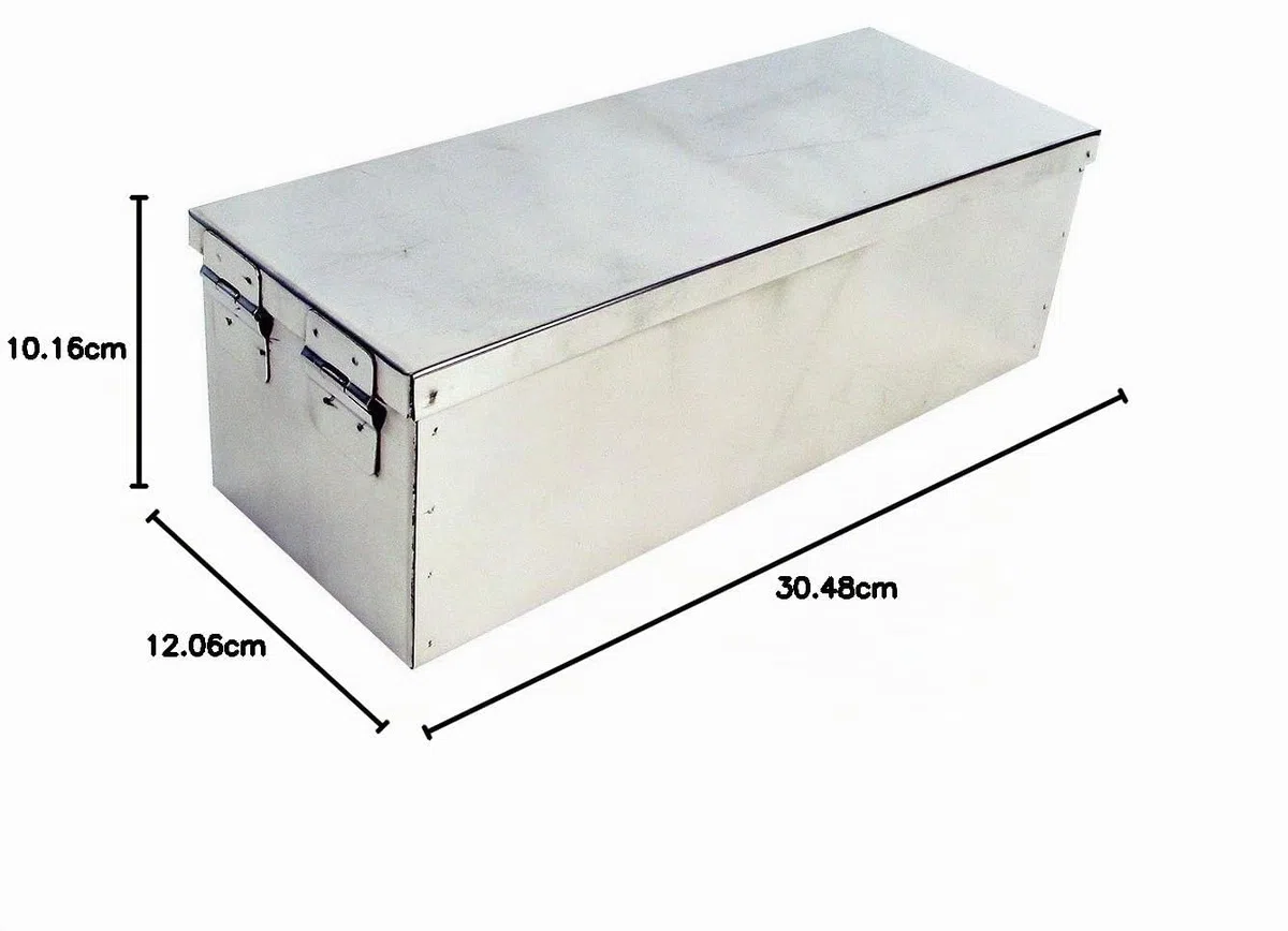 Stalwart 75-005 - Scatola con serratura in metallo, 30,5 cm