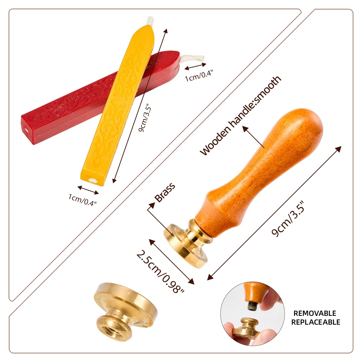 Kit di timbri per ceralacca, kit di sigilli per ceralacca, kit di timbri di cera, kit di sigilli di cera, kit di sigilli di cera, perline di ceralacca, perline di ceralacca, perline di cera per