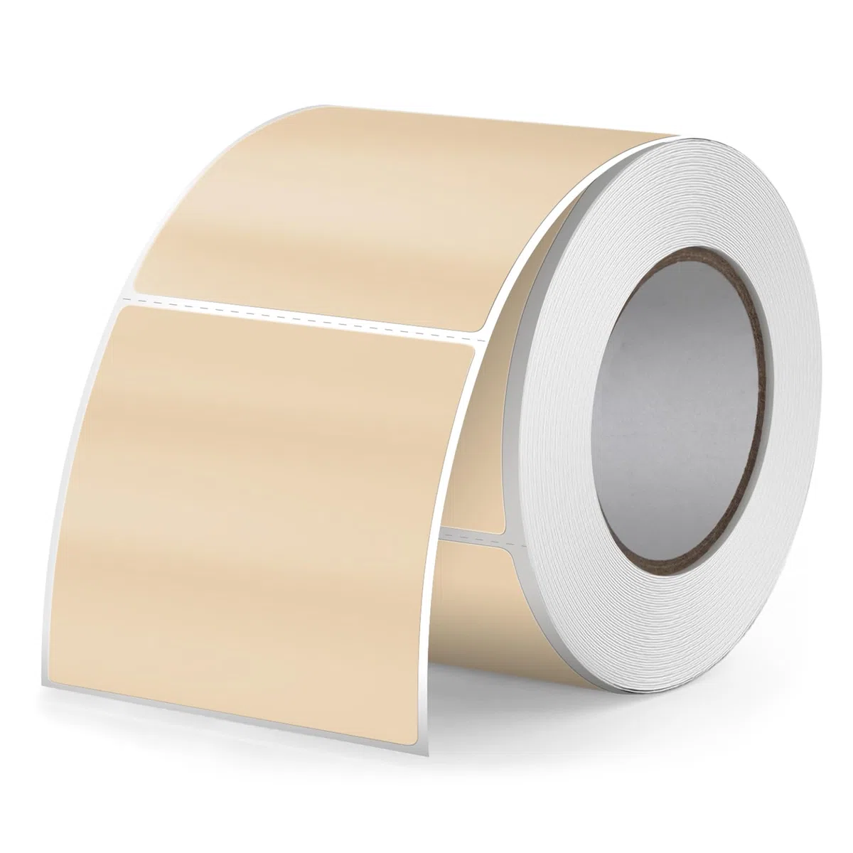 Etichette Termiche Cachi 50 X 50 mm Rotolo Vinile Impermeabile Adesivo Termico Quadrato Etichette Stampabili per Ufficio Designs Codice a Barre Spedizione 500 Pezzi