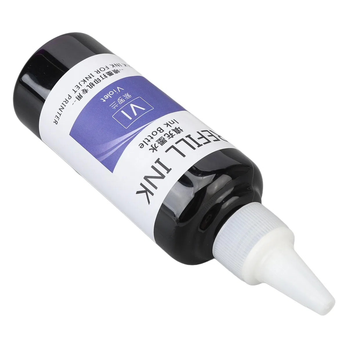 Asciugatura rapida, alta adesione 100ml timbro ricarica inchiostro veloce e ampiamente diffuso per uova, auto-colorante francobolli per affari, scuola e casa
